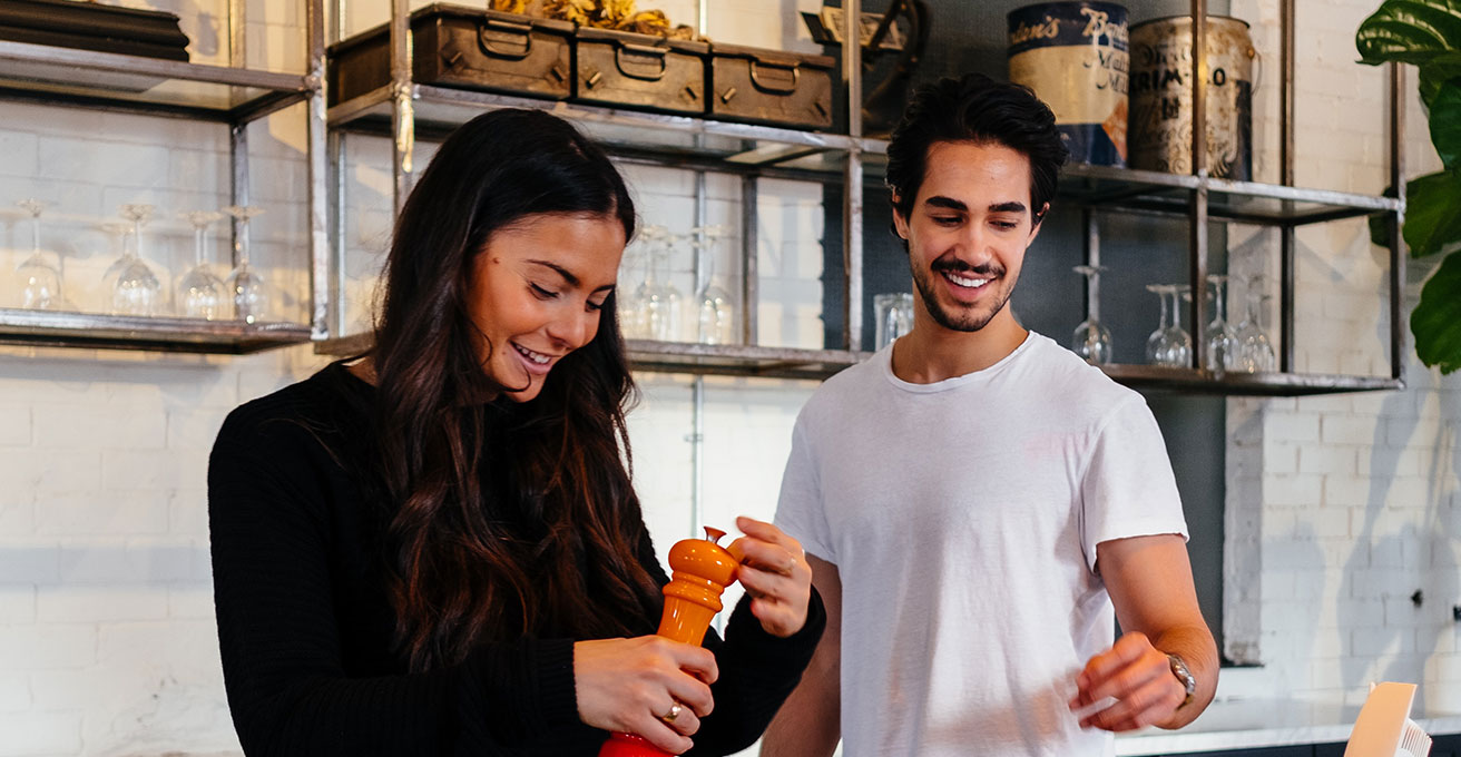 Couple cooking 3
